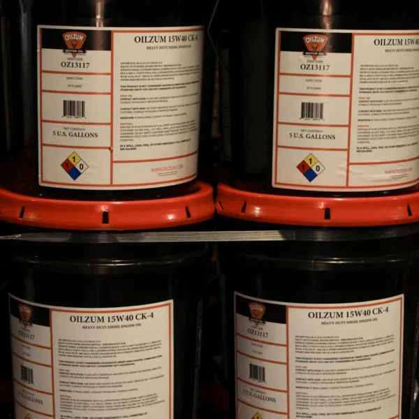 Oilzum Heavy Duty Engine Oil 5 Gallon Containers