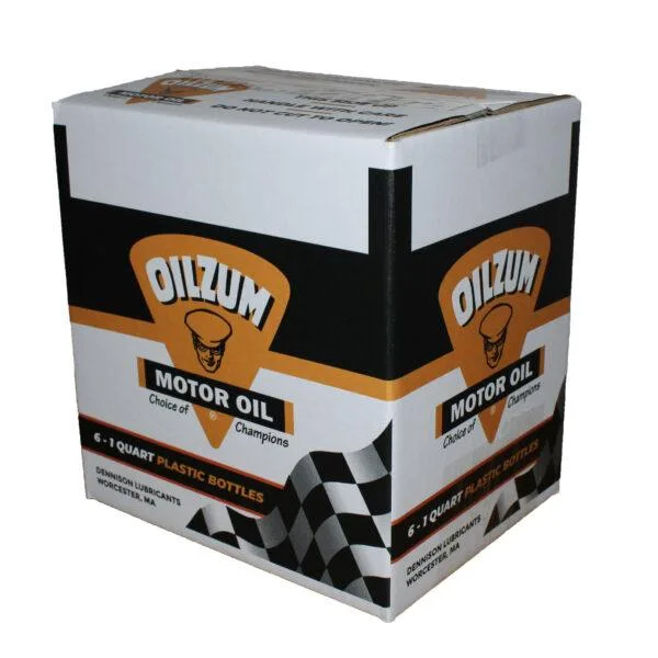 Oilzum Motor Oil - 6 - 1 Quart Plastic Bottles Case