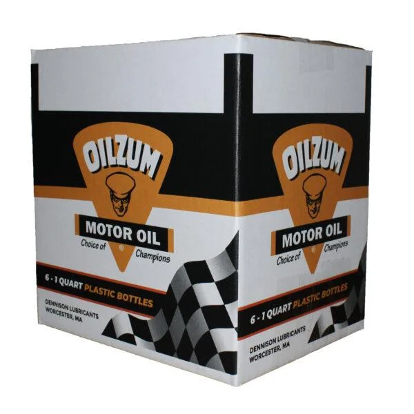 Oilzum Motor Oil - 6 - 1 Quart Plastic Bottles Case