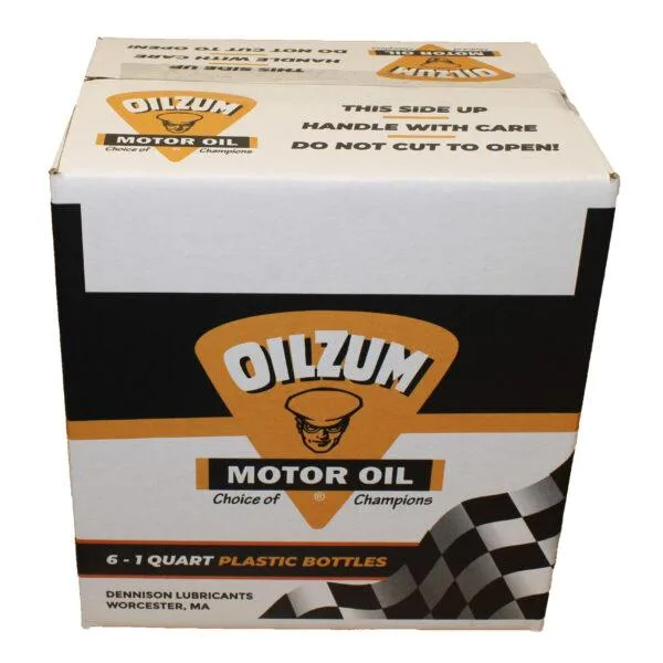 Oilzum Motor Oil - 6 - 1 Quart Plastic Bottles Case