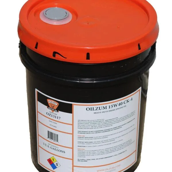 Oilzum 15W40 Heavy Duty Engine Oil 5 Gallon Container
